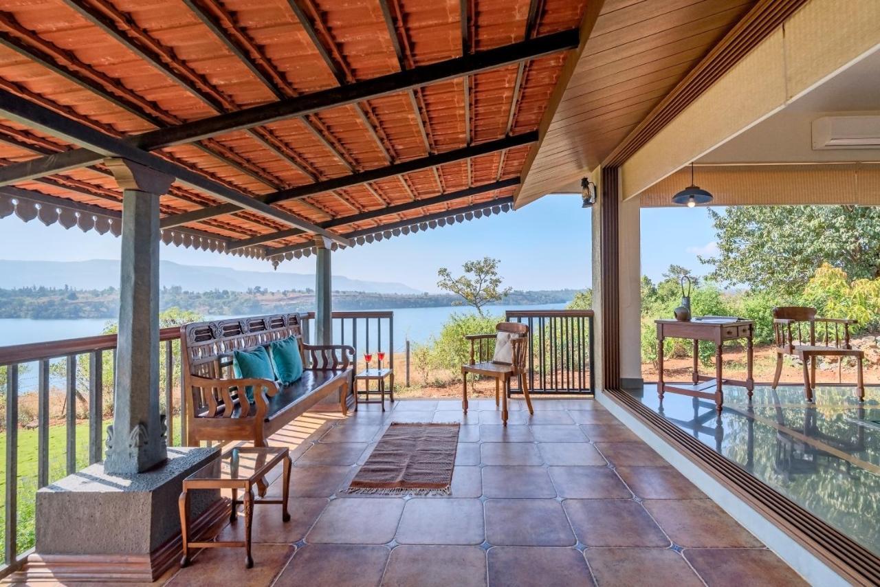 Saffronstays Anantham, Kamshet - Pet-Friendly Lakefront Villa With A Huge Verandah Nethersole Dam Exterior photo